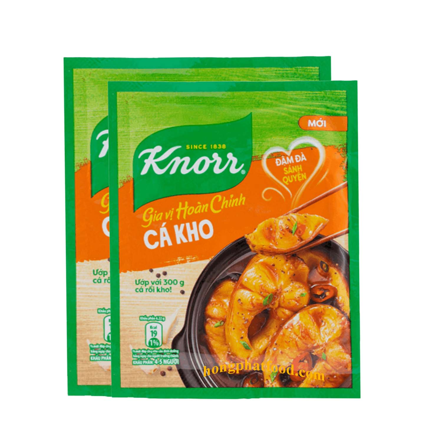 Mixed Spices & Seasonings - KN Braised Fish seasoning powder 28g - Cuisine Vietnam Style - Delicious food of Viet Nam