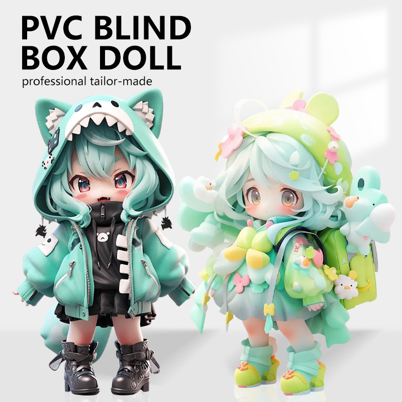 Custom Mini Toys Blind Box Figure Small Figurines Toy Custom Anime Pvc Pop Plastic Action Figure Suppliers