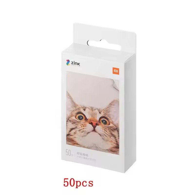 Xiaomi for ZINK pocket printing paper self-adhesive photo printing 50 sheets Xiaomi 3-inch mini pocket photo instant photo paper