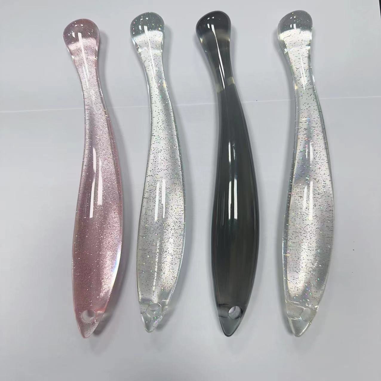 Bag accessories fish shaped acrylic resin handle bag handle plastic handle
