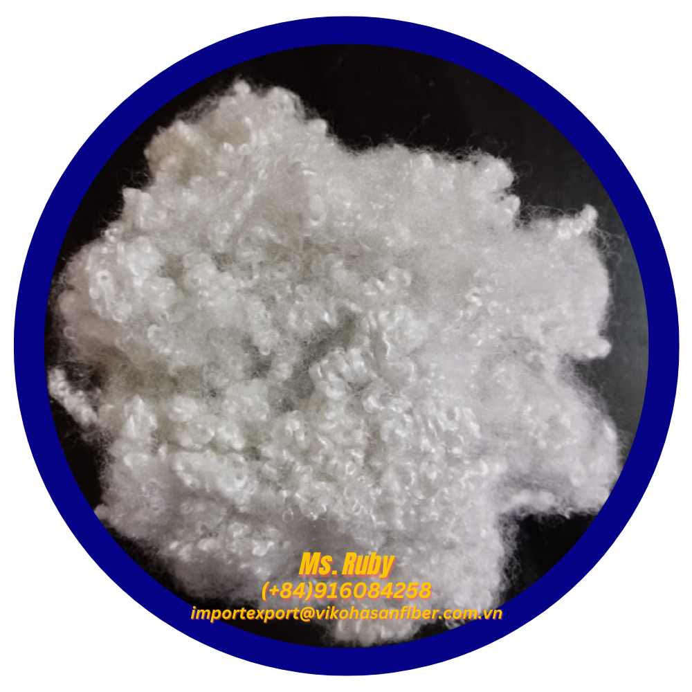 Low Price 7D HCS B Grade Recycled Polyester Staple Fiber and GRS Standard Fiber for Filling Toys Cushions Pillows and Sofas