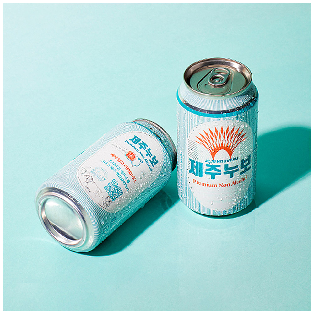 Best Selling Canned Alcoholic Drinks JEJU NOUVEAU 355ml Alcohol Content Less than 1% Sensual Packaging