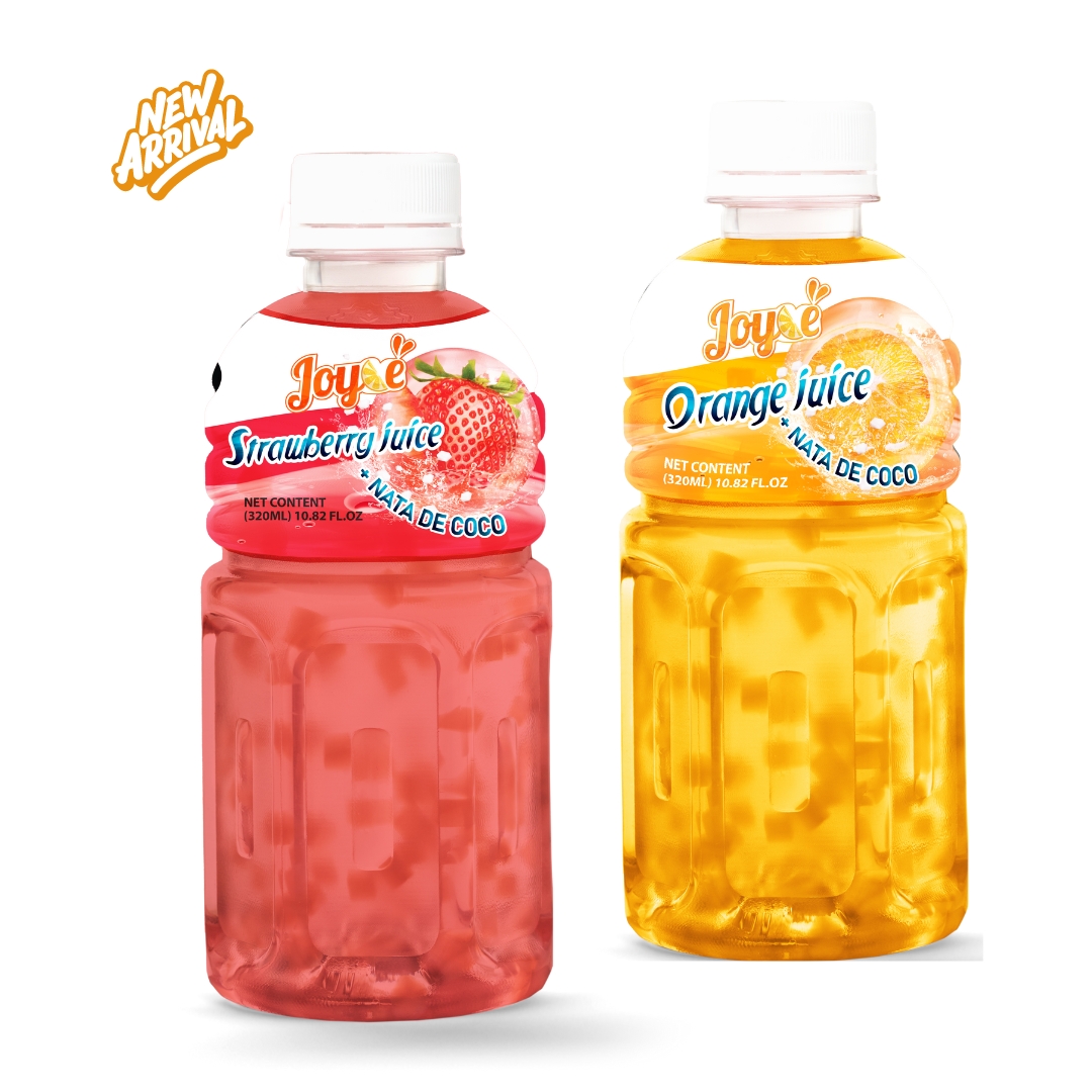 Vietnam's Finest Coconut Jelly Drink - 320ml Nata De Coco Beverage with Corn Ingredients, Customizable OEM Manufacture