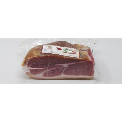 Made In Italy Tuscan Pork meat Seasoned Pork Tight Slice Vacuum Sealed Gr.650 Cured Ham BETWEEN 0 AND 4 DEGREES STORAGE ITEM