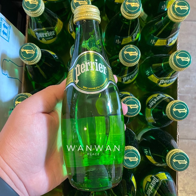 Оригинальная газированная минеральная вода Perrier 330 мл
