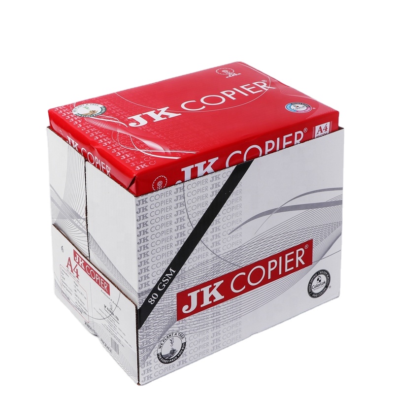 JK Easy Copier A4 70gsm copy paper 500 sheets/80 GSM A4 Copy Papers , office paper for sale at factory price Europe standard