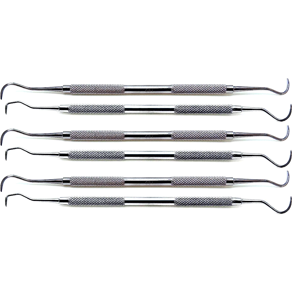 High Quality Dental Scaler Equipment Manual Power More 1 Year Return Replacement Cleaning Filling Teeth Stainless Steel Resin