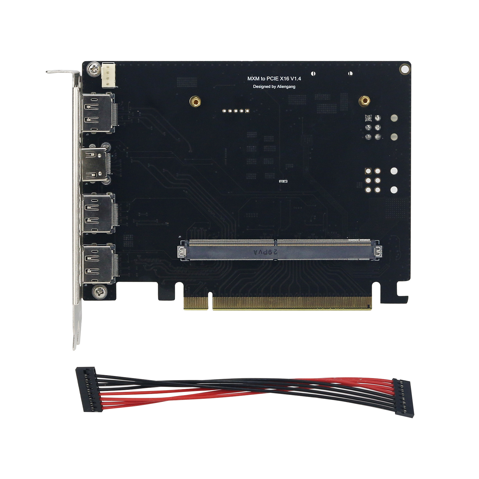 Плата адаптера MXM в PCI для ноутбука GPU в ПК, совместимая с видеокартой серии 10/20/30 и RTX, GTX,AMD