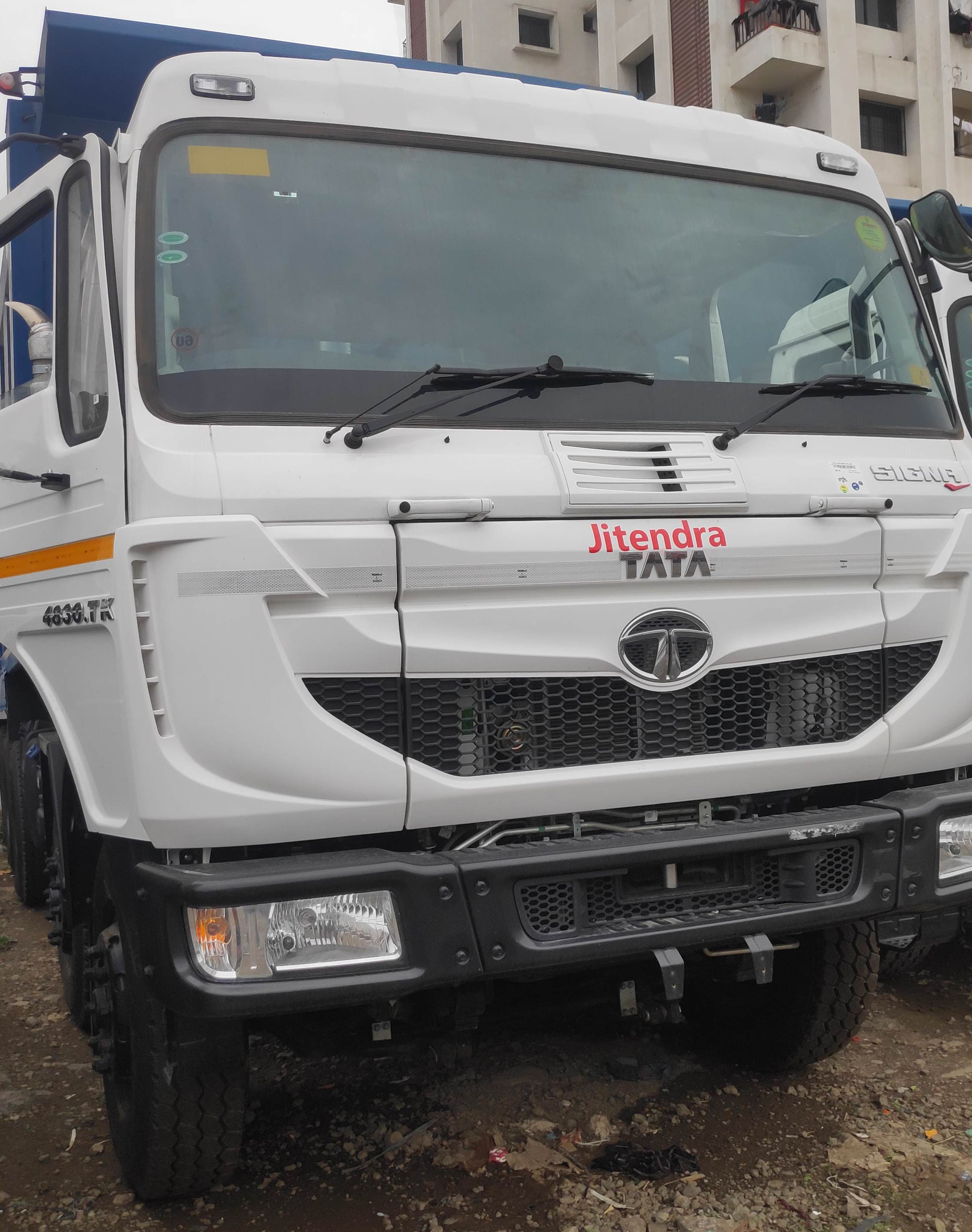 Совершенно новый самосвал TATA Signa 4830.TK с двигателем BS6, высокая 296, мощность для лошадиных сил, 16 колес, тележка 10x4 с советником переключения передач