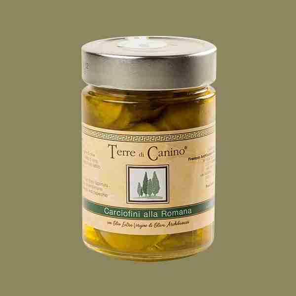 290 Gr Pot Best Quality Italian Roman Artichokes In Extra Virgin Oil For Restaurant And Private