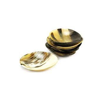 Salad Bowls Small Plates Very Good Quality light Weight And Cheap Prices Natural horn Bowls Ice Cream Dessert Bowl For Hotels