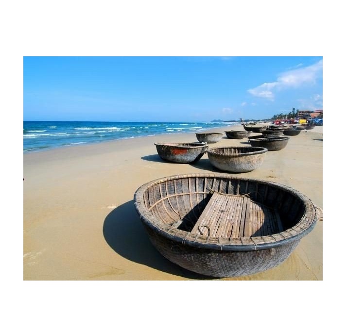 Cheap Price High quality and durable Bamboo coracle boat natural durable bamboo boat from Vietnam