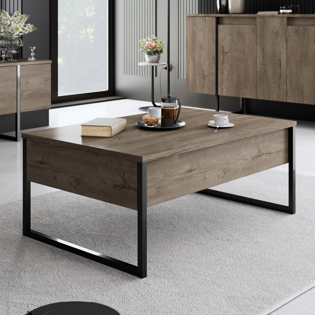 Luxurious Product Modern Luxe Coffee Table European Decorative Quality Coffee Table With Metal Leg Long Lasting Home Furniture