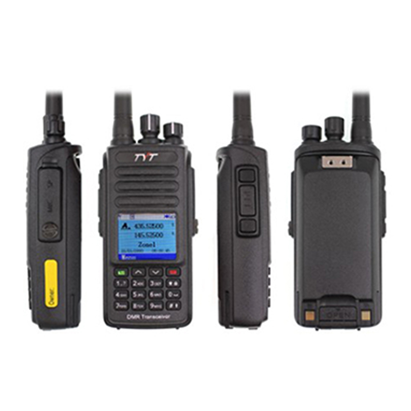 TYT MD-UV390 DMR цифровой иди и болтай Walkie Talkie “иди и UV390 IP67 водонепроницаемый VHF/UHF трансивер в комплекте GPS Upgrde из MD-390 USB кабель