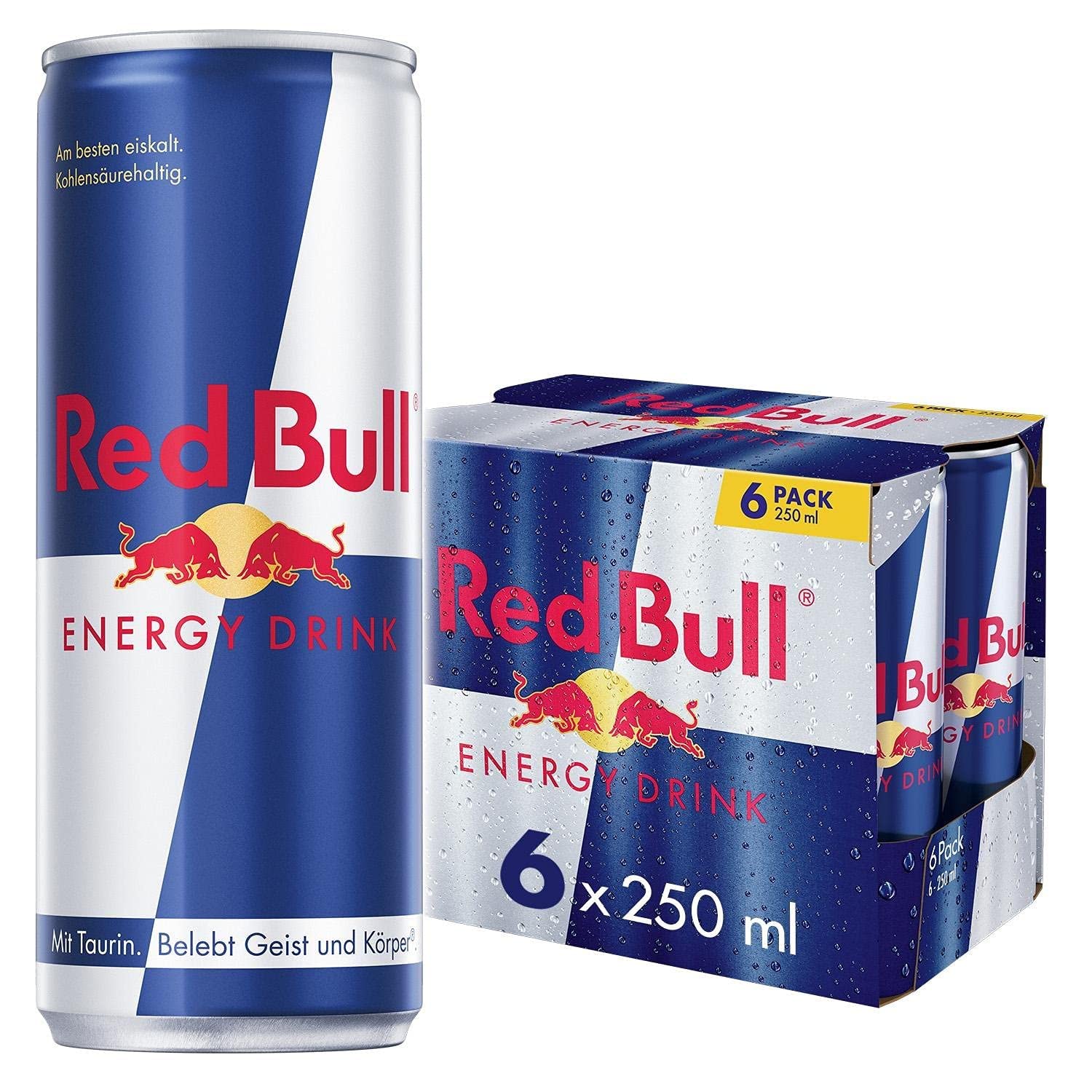 Энергетические напитки Red Bull 250 мл 355 мл 477 мл желтого света кофеин для продажи с многоязычными опциями