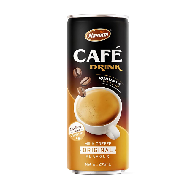 Instant Coffee Drink Milk Coffee Original Flavor Beverage Soft Drinks Wholesale Prices Soft Drink Production Line Vietnam