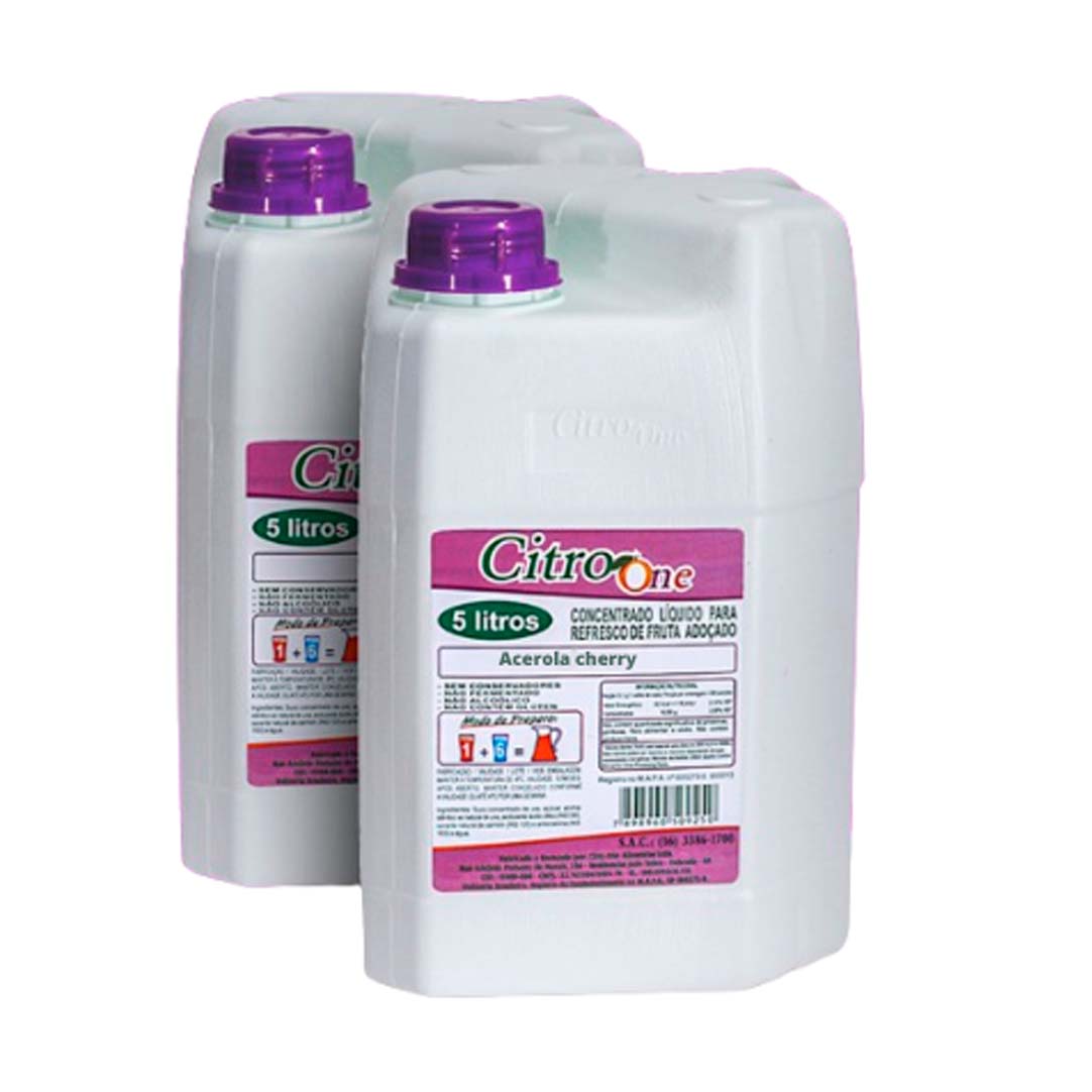 100% Organic Fresh Brazilian Natural Juice Concentrate Natural Sweetened Line Acerola cherry Barbados Cherry