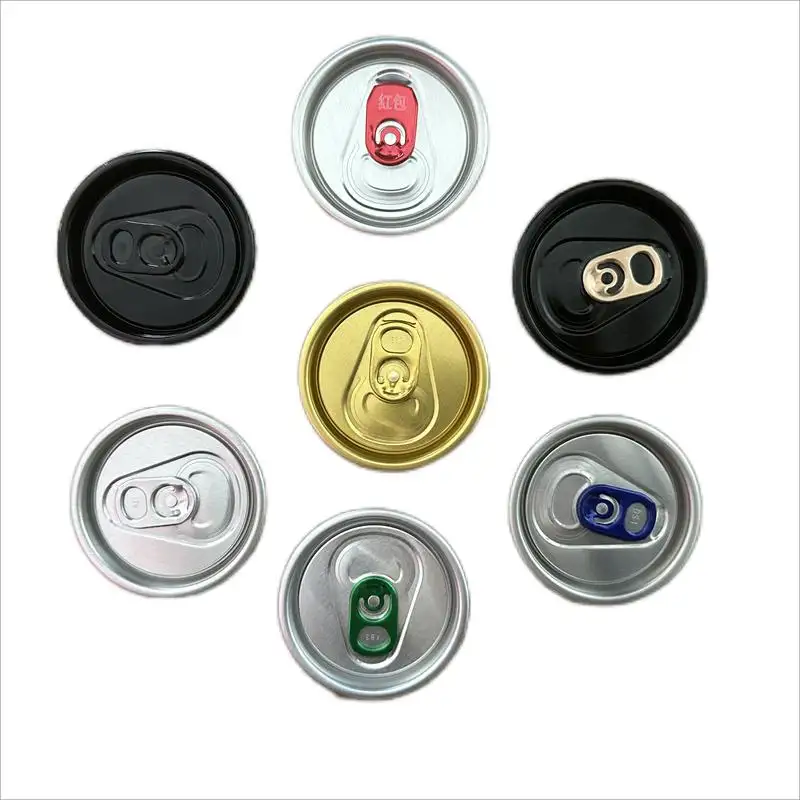 Aluminum Easy Open Ends CDL 202 SOT Lid Dia 52mm Beer Can Tap Soda Drink Lid Cover