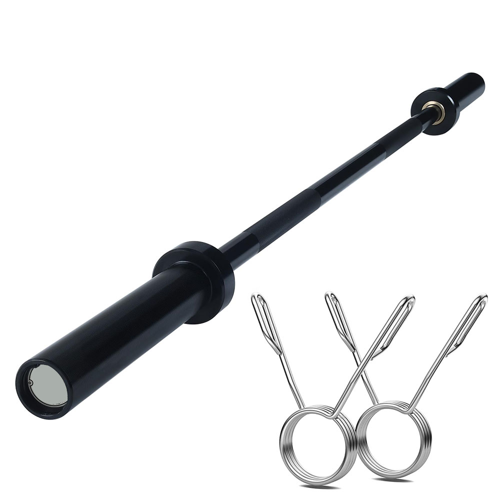 Durable Rust-Resistant Straight Barbell Free Weights For Powerlifting Routines