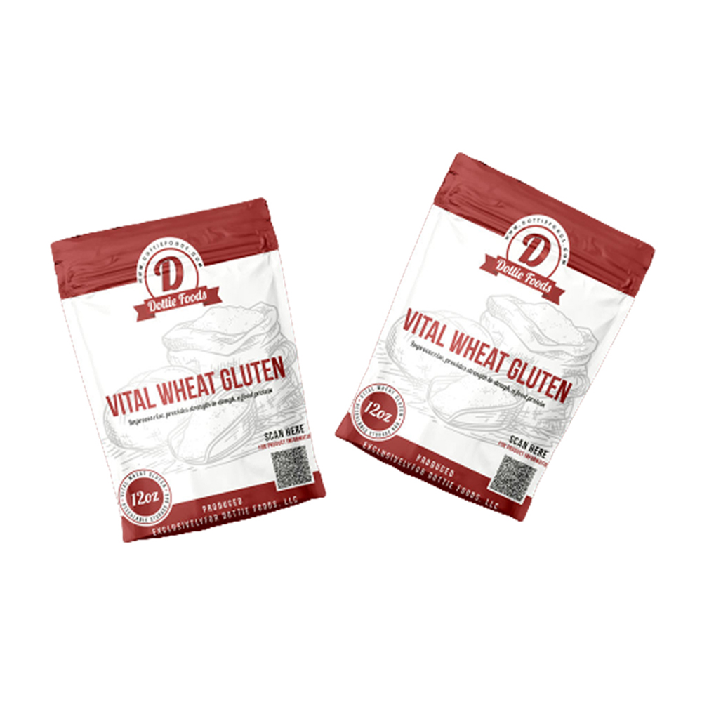Dottie Foods жизненно важный глютен пшеницы 12 унций, веганские и Keto Foods75 % протеин соя бесплатно, молочные и яйца бесплатно, Без Орехов, без ГМО профессиональный