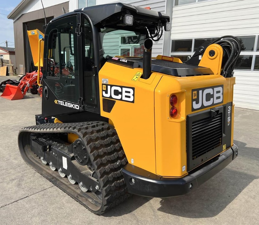 Multifunction JCB 3TS-8T Teleskid Compact Tracked Loader Construction Machinery EPA Approved Skid Steer Loader