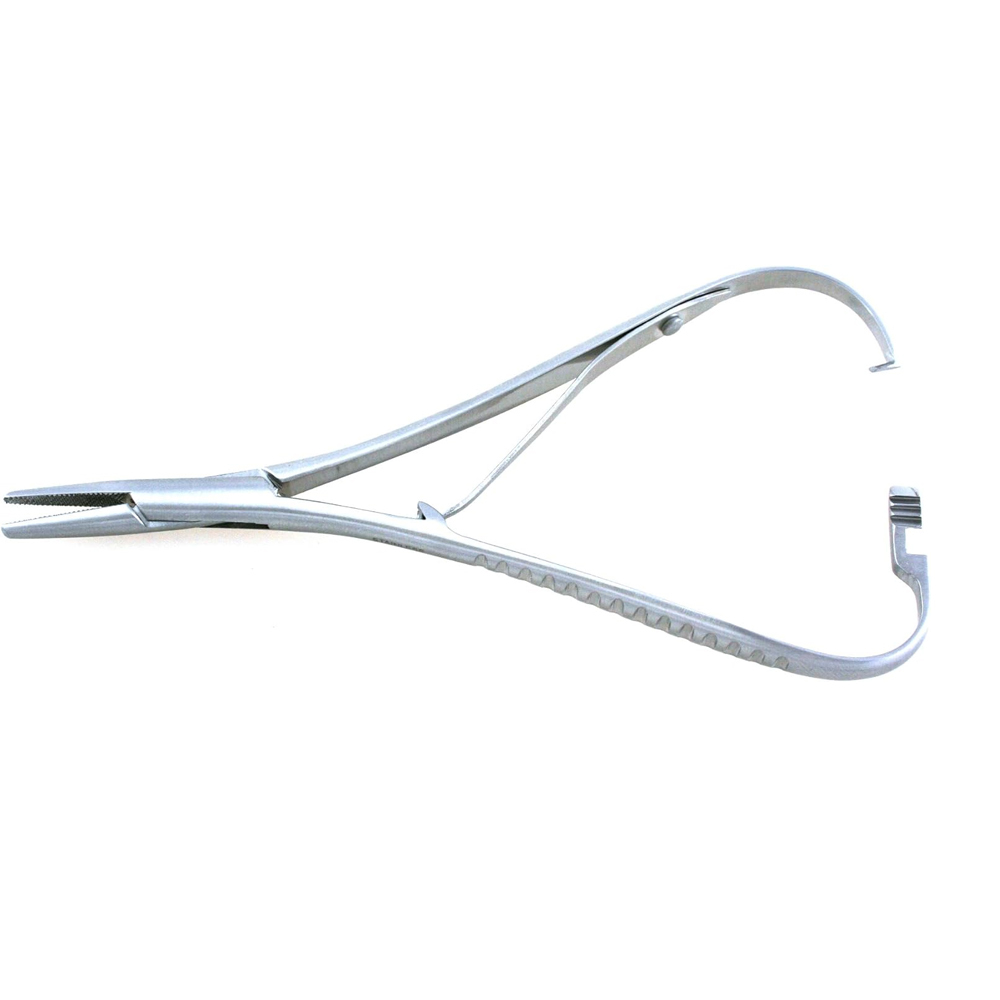 High Quality 14 cm Stainless Steel Mathieu Needle Handle Non-Sterile Dental Surgery Pliers Dental Surgery Needle Holder