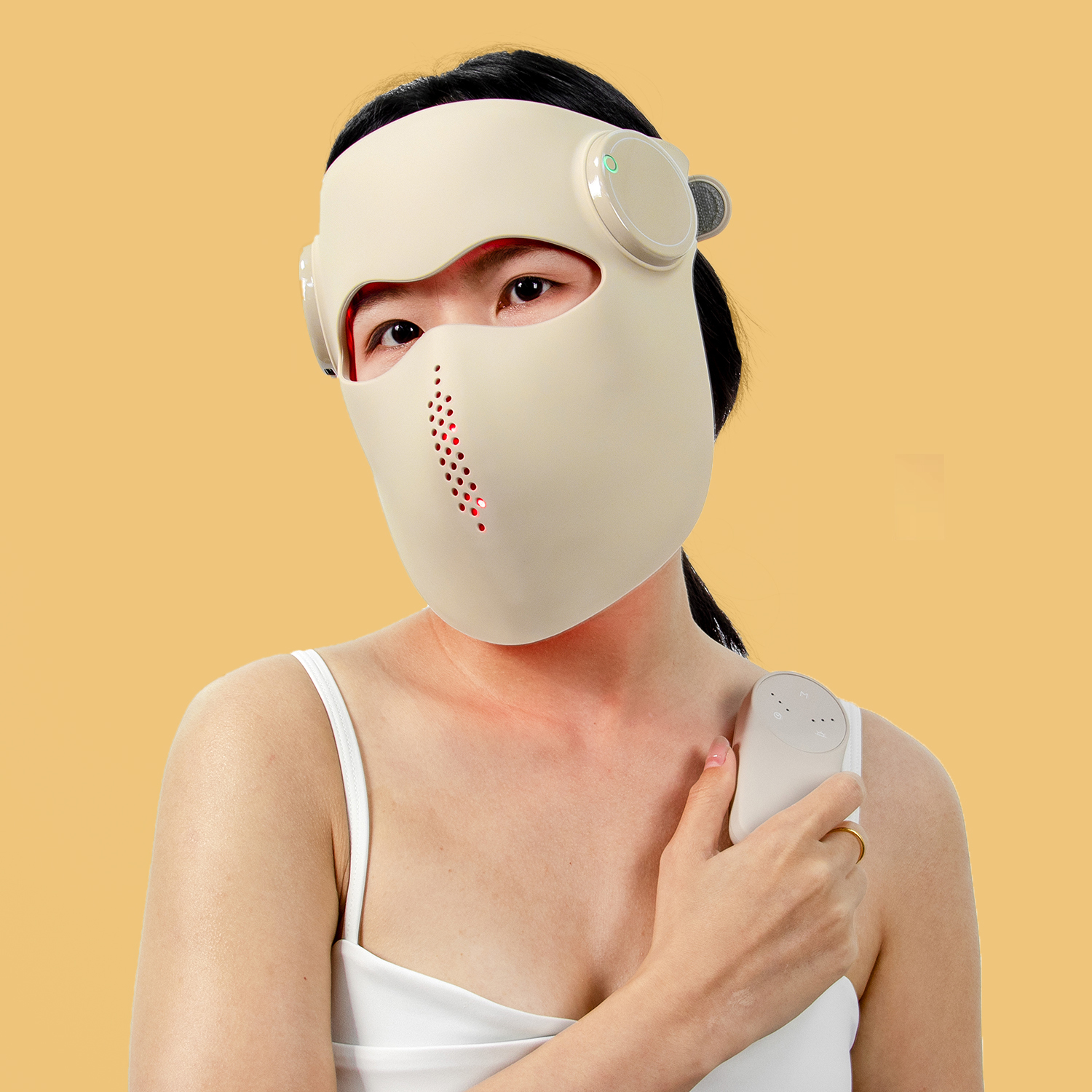New Manufacturer LED Facial Mask 3D Red Light 1064nm Red Light Mask Therapy Face