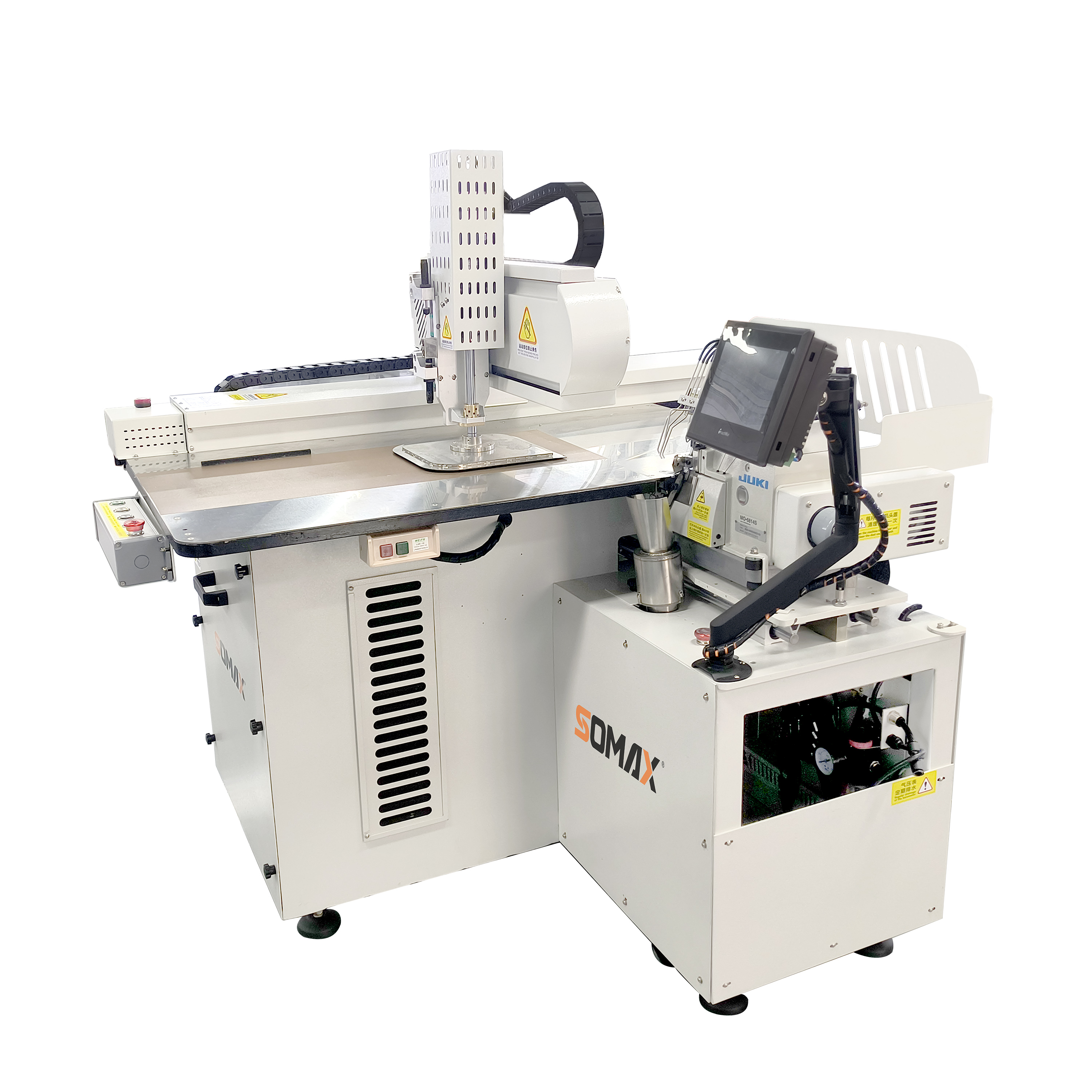 For Car Supplies SOMAX SM-21SM Automatic Template Overlock Sewing Machine Overlock Stitch Sewing Machines Overlockers