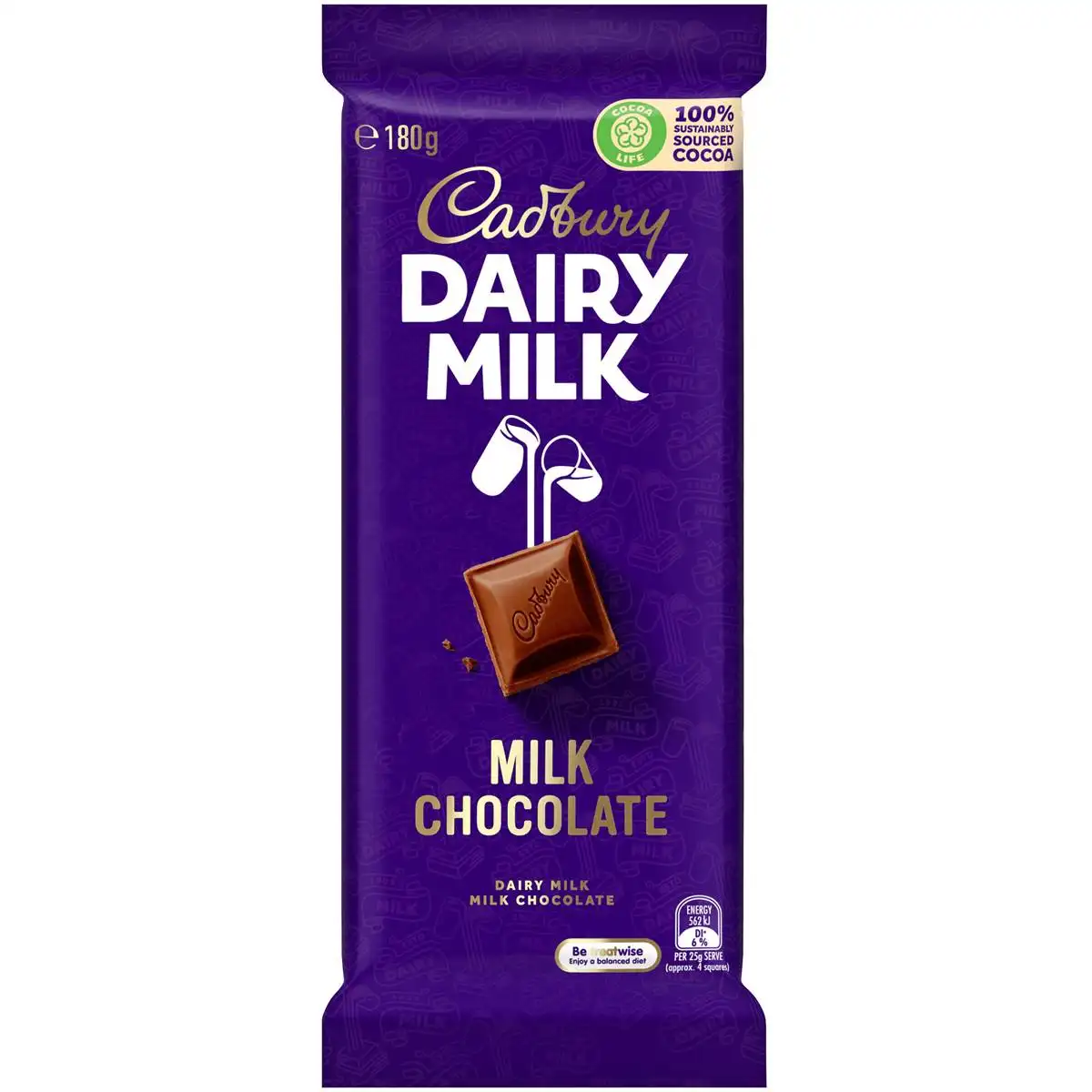 Cadbury Dairy Milk Family Block  <Original, Fruits & Nuts, Hazelnut, Top Deck 180g