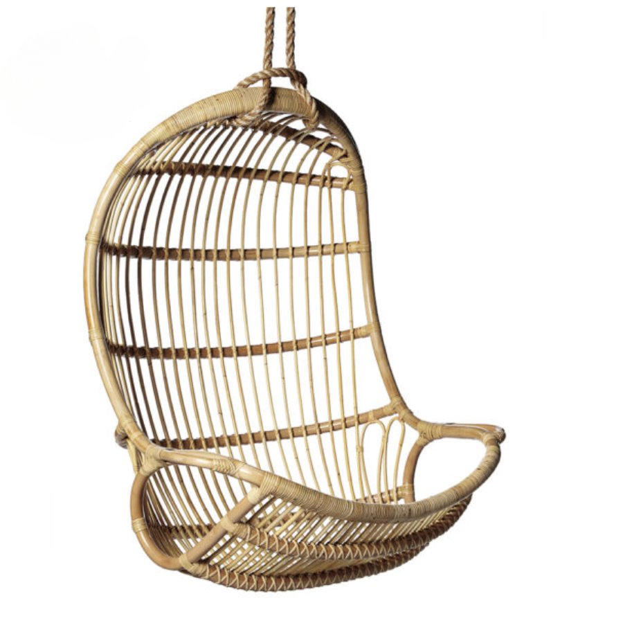 Outdoor Furniture Patio Swings Rattan Hanging Chair Garden Swings Chair for Home Garden Resort Made by Vietnamese Manufacture