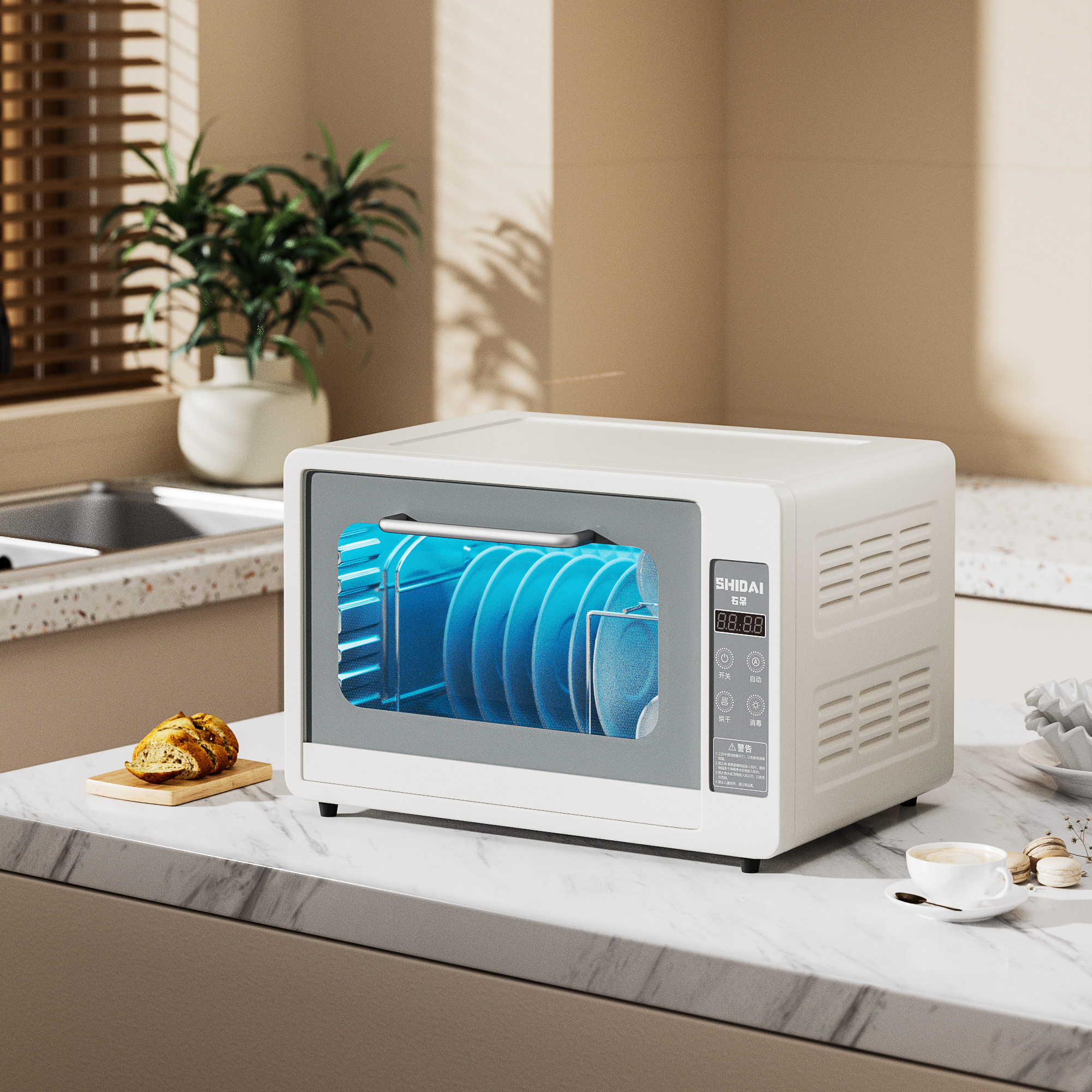 Sterilizer hot air circulation stainless steel tableware sterilizer