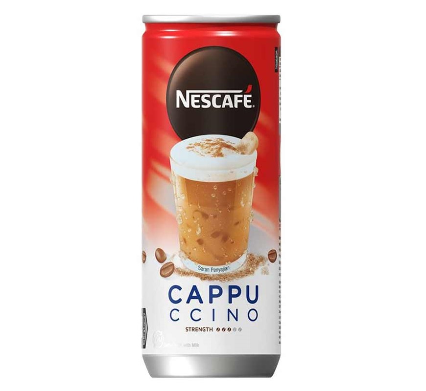 WHOLESALE Coffee Drink Nescafe-Cappuccino 220ml Caffeine Espresso Milk Beverage Soft Drinks Indonesia Products. BEST SALE