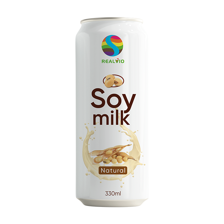 Whole bean original soy milk low sugar 330ml can