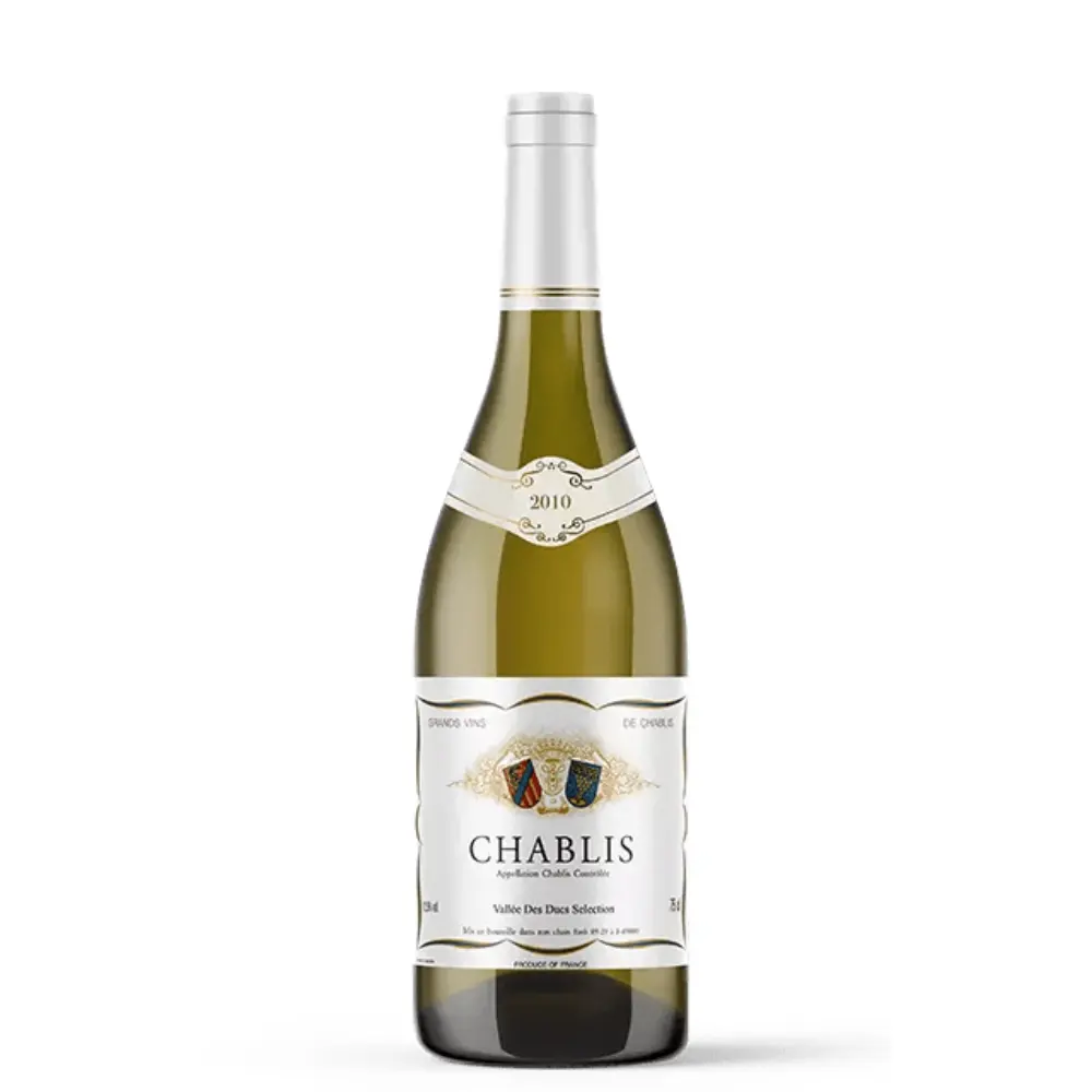 Best Wholesale Deal on 100% Natural French Burgundy Chablis 750ml Red Wine from France