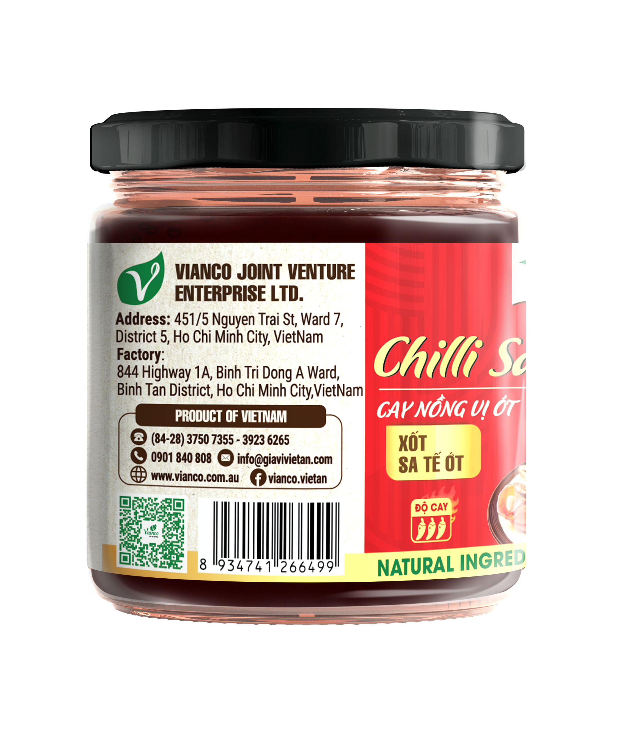 Chili Satay Sauce 150gram Mixed Spices Sauce Spices & Seasoning For Meat Sausage For Seller Factory from Vietnam Top Sale