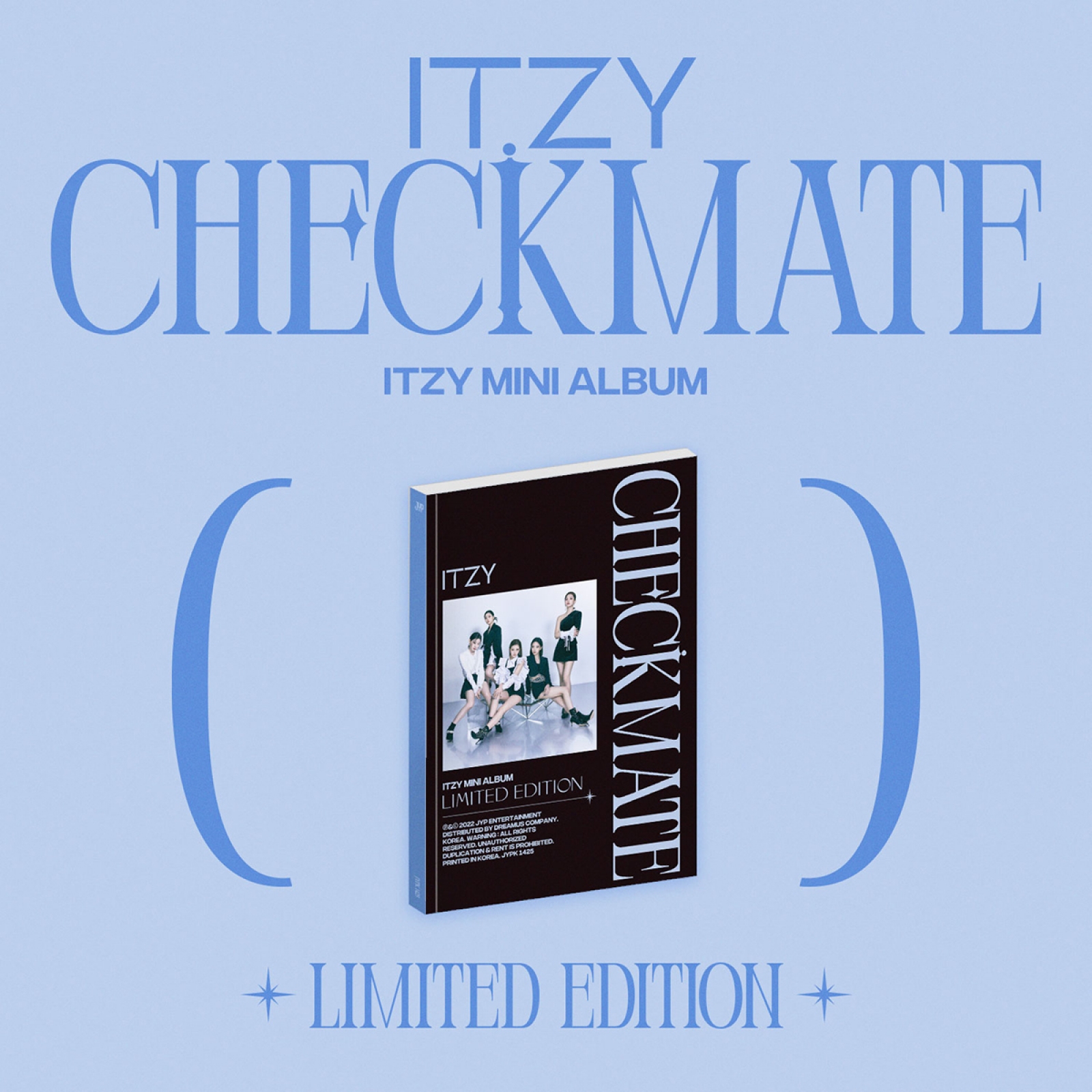Горячая Распродажа KPOP Официальный Альбом Корейская IDOL Girl Group ITZY мини-альбом CHECKMATE ограниченный выпуск