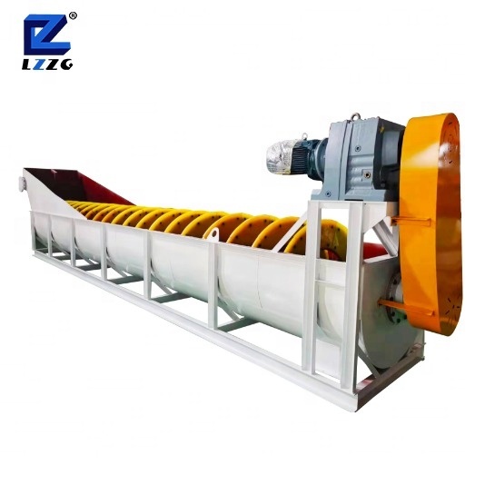 Gold mining equipment screw type sand classifier system for sell