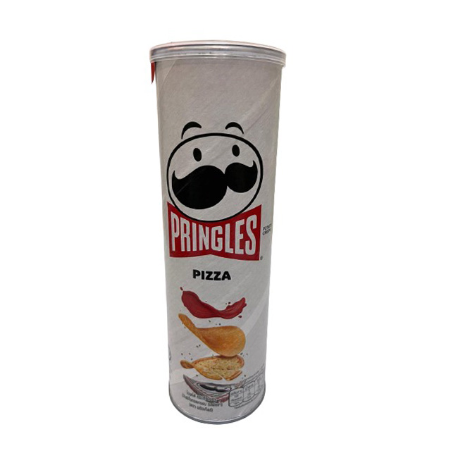 Лидер продаж, Pringles 107 г красной колы в упаковке банок, хрустящие закуски, картофельные чипсы, соленые, любимые взрослыми и детьми