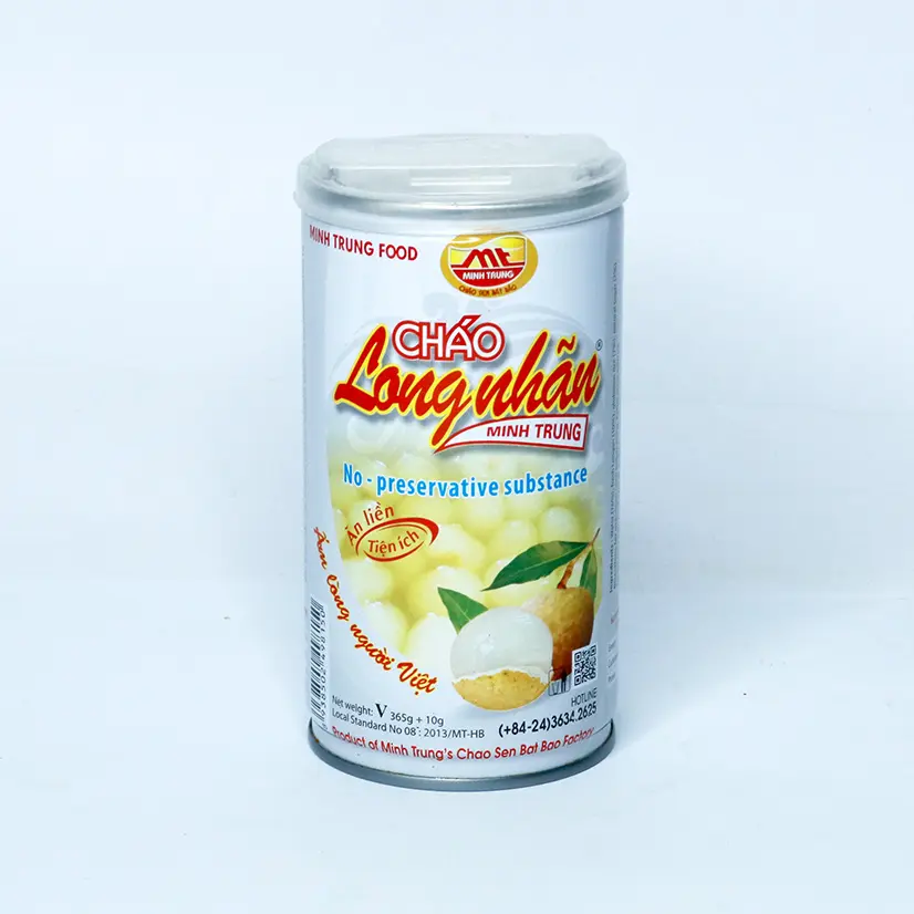 Instant Soup - Canned Longan Instant Porridge (No preservative) from Vietnam