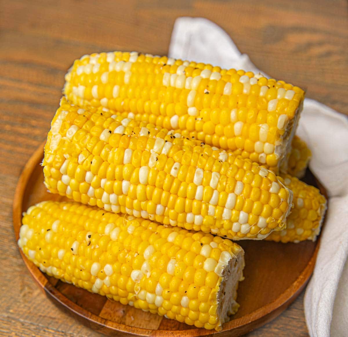 Manufacturer of frozen teamed corn  in vacuum bag in 2023