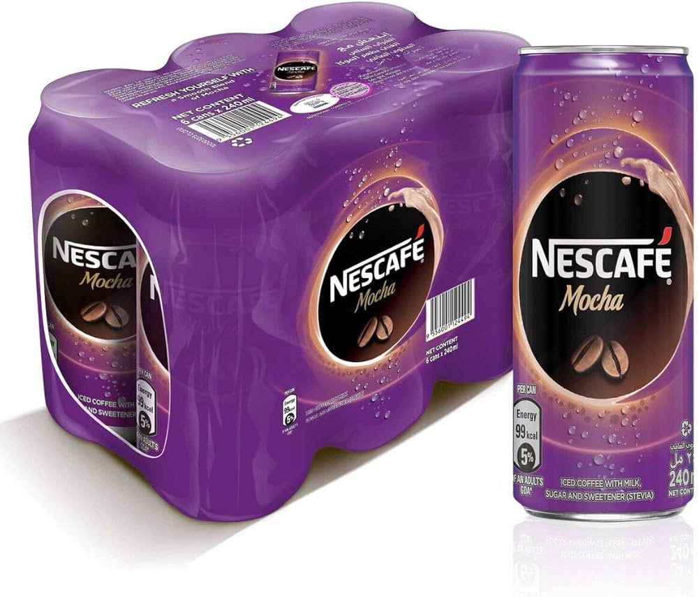 Wholesale Coffee Drinks Nestle Nescafes Chilled Mocha, 220ml