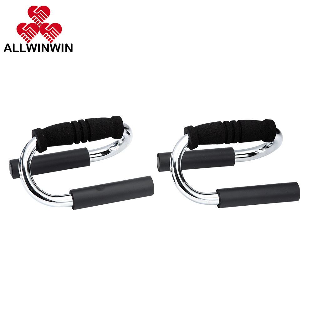 ALLWINWIN PUB36 Push Up Bar - S Shape Grip Handle Stand Pushup