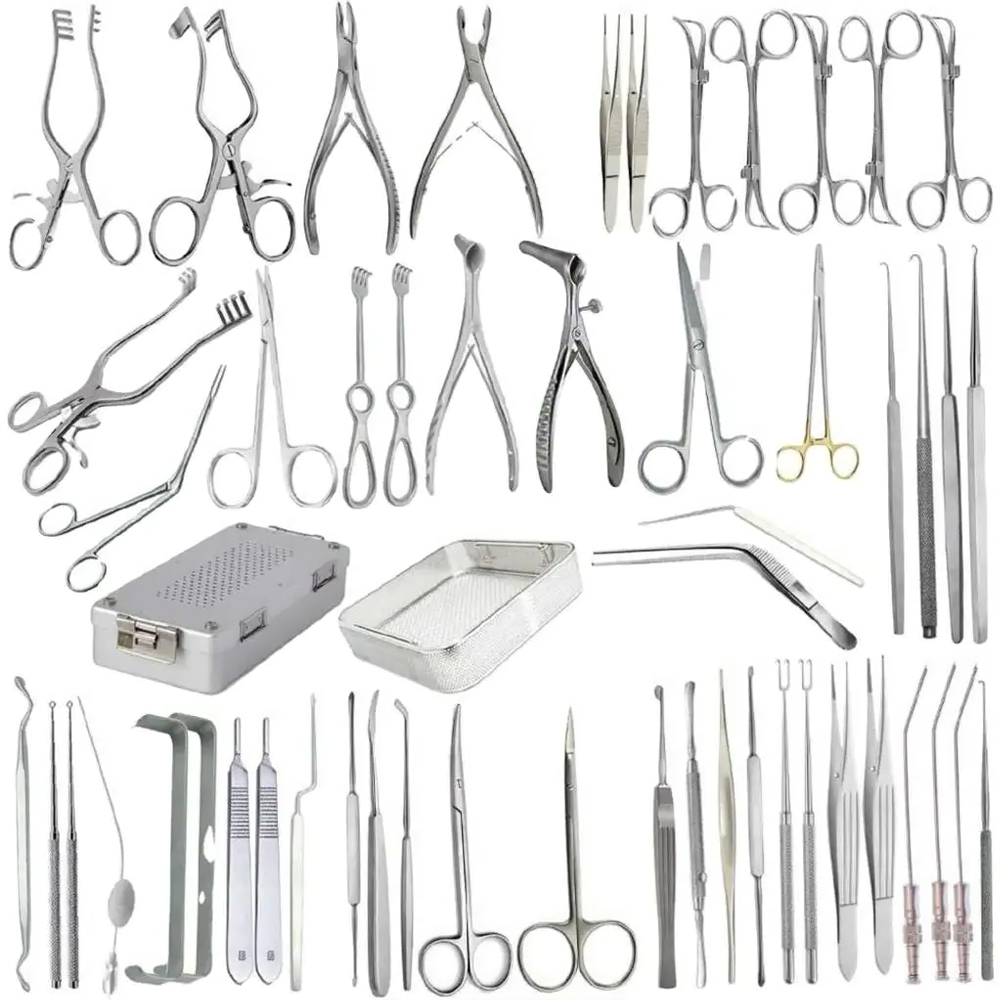 Ear Microsurgery Mastoidectomy Set German High Quality Ent Stainless Steel Instruments Set Surgery Kit,surgic scissor