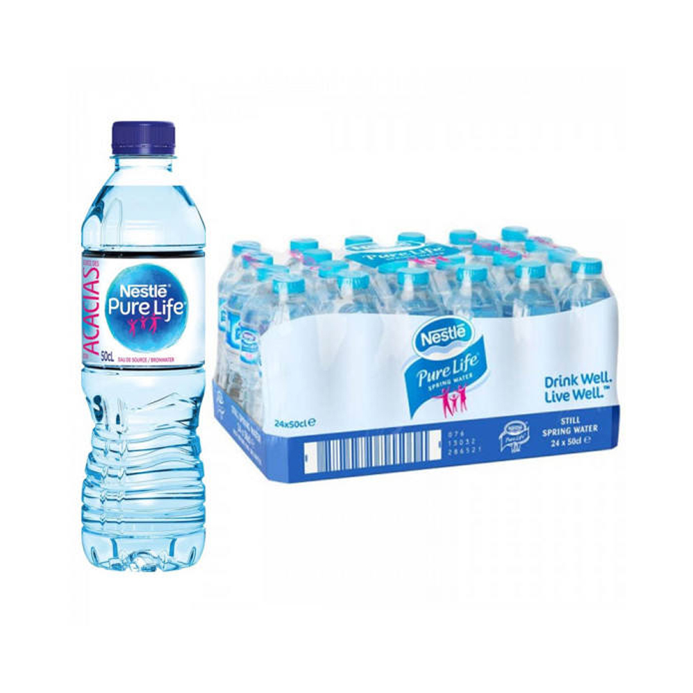 Минеральная вода NESTLE PURE LIFE, 600/1500 мл, натуральная прозрачная питьевая вода, пластиковая бутылка для воды
