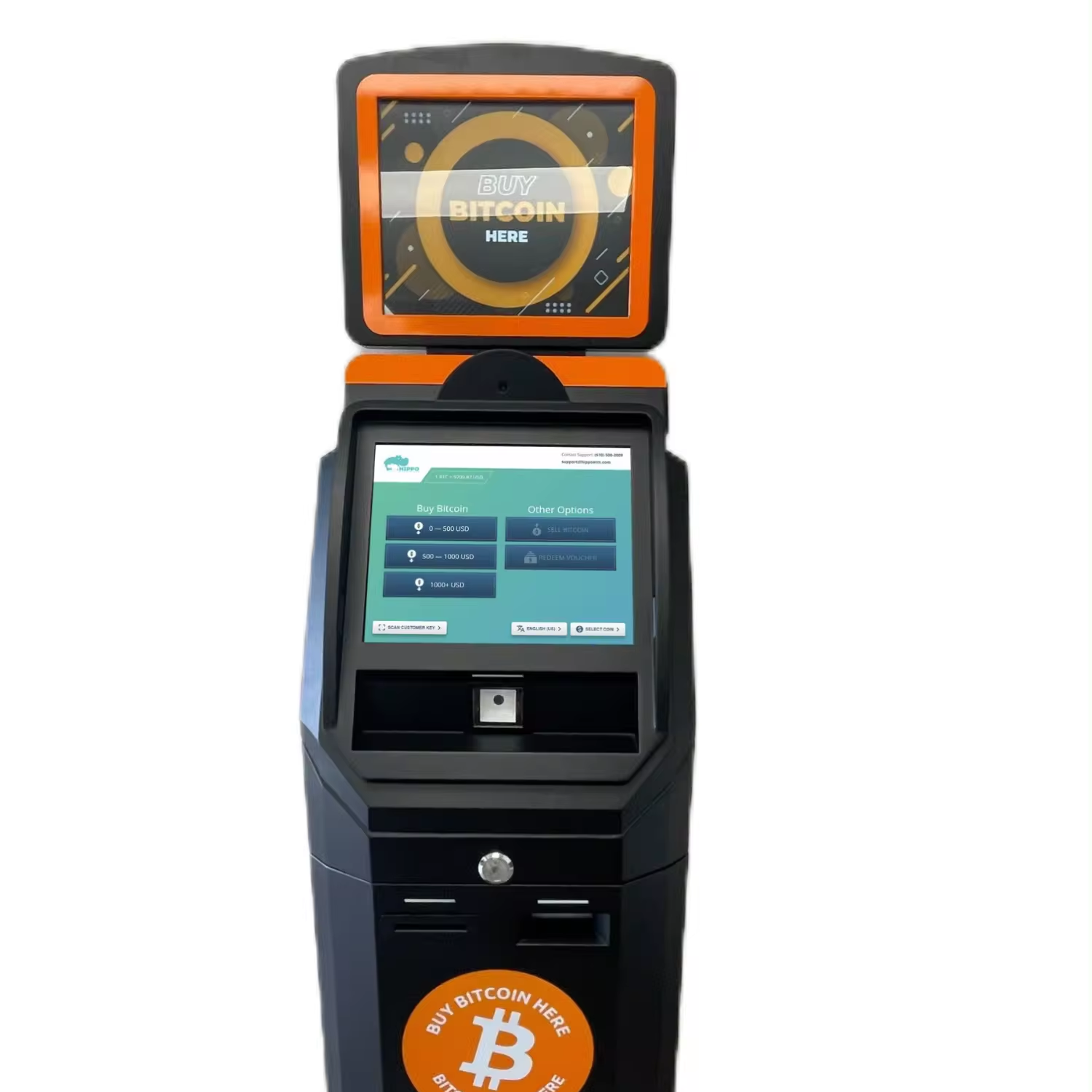 21.5 Inch Touchscreen Android Machine for BTC Coin Cash Exchange with Cash Acceptor and Receipt Printer Used in Diebold ATMs