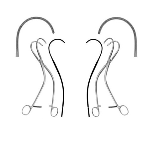 Nasal Surgical Instruments Set Rhinoplasty Instruments Set with Surgical Scissors Nasal Stripper Cartilage Hook CE ISO APPROVED