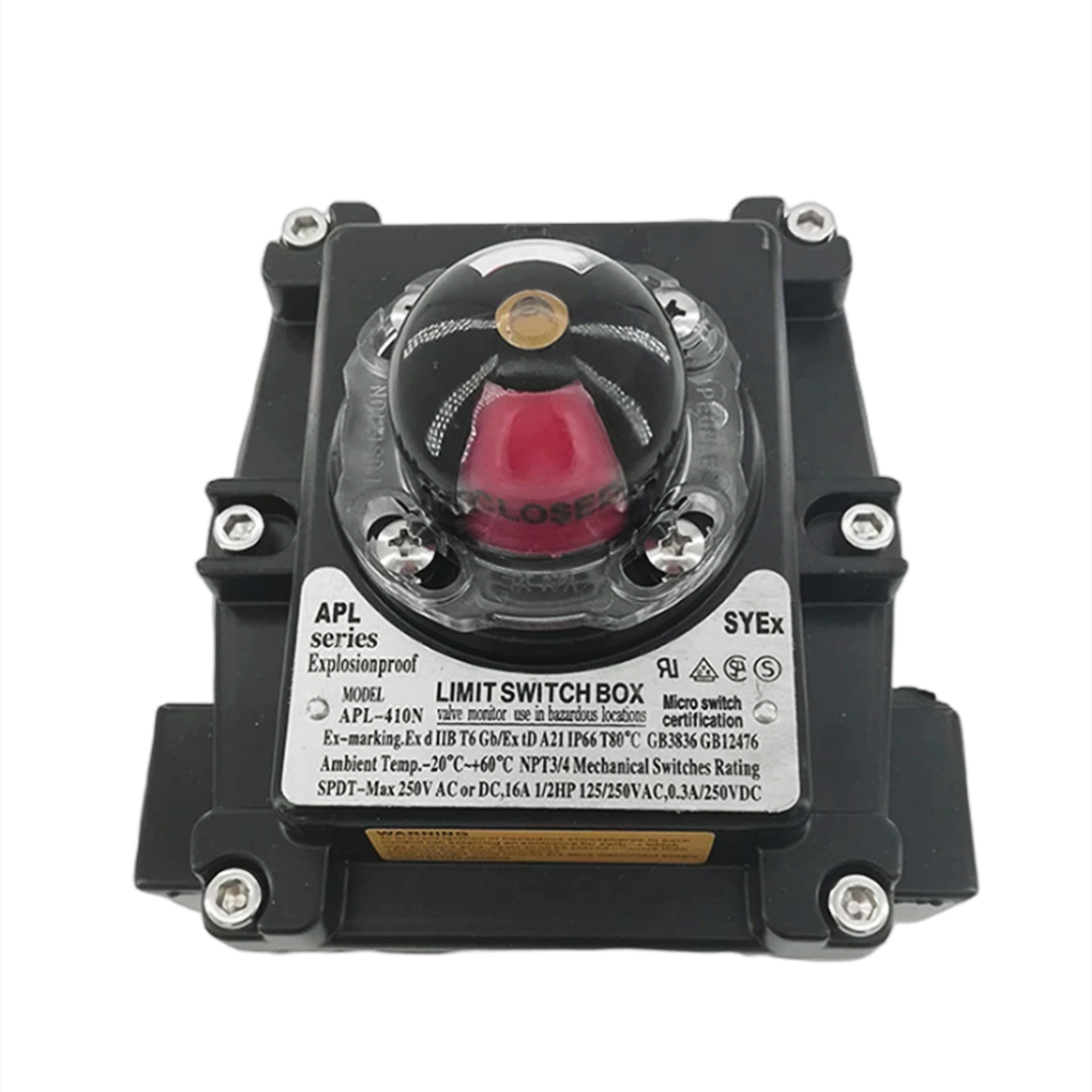 APL-410N взрывозащищенный концевой выключатель Механическая коробка клапаны микро движения ограничивает переключатели промышленный индикатор положения клапана для