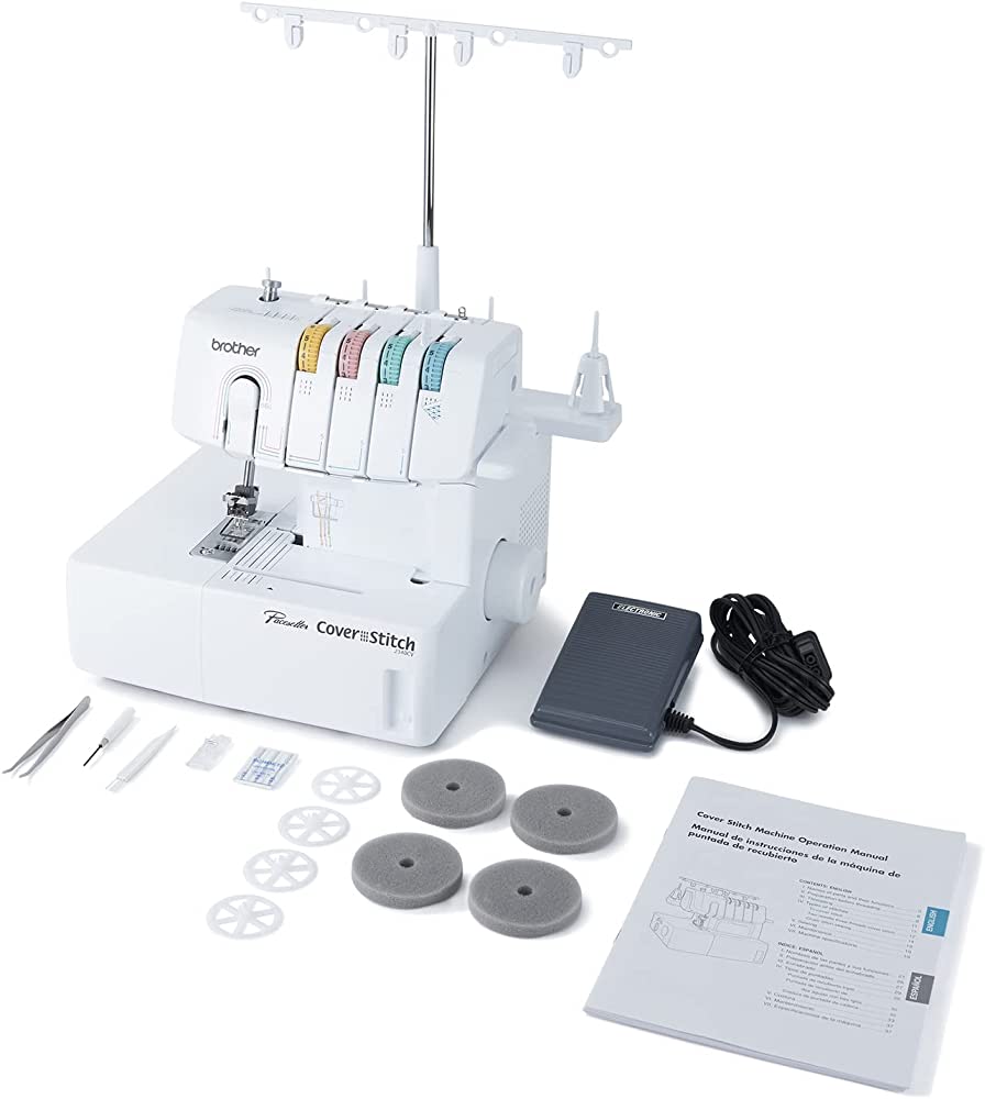Оригинальная новая прочная металлическая рама Coverstitch 2340CV, 1100 стежков в минуту, прижимные лапки для триммера Snapon, полный набор