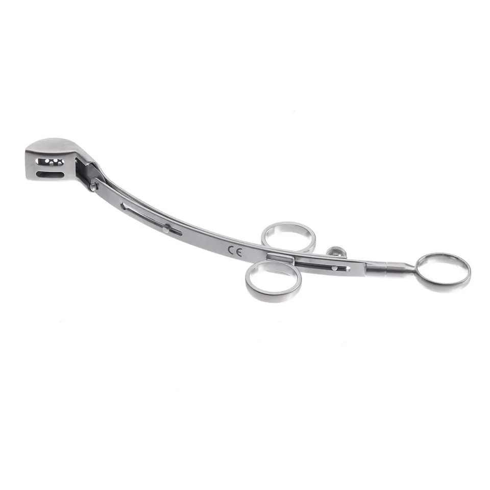 LAFORCE Adenotome Blade 25x16mm 3 Rings Handle 23cm Ears Eyes Nose and Throat Surgical Instruments