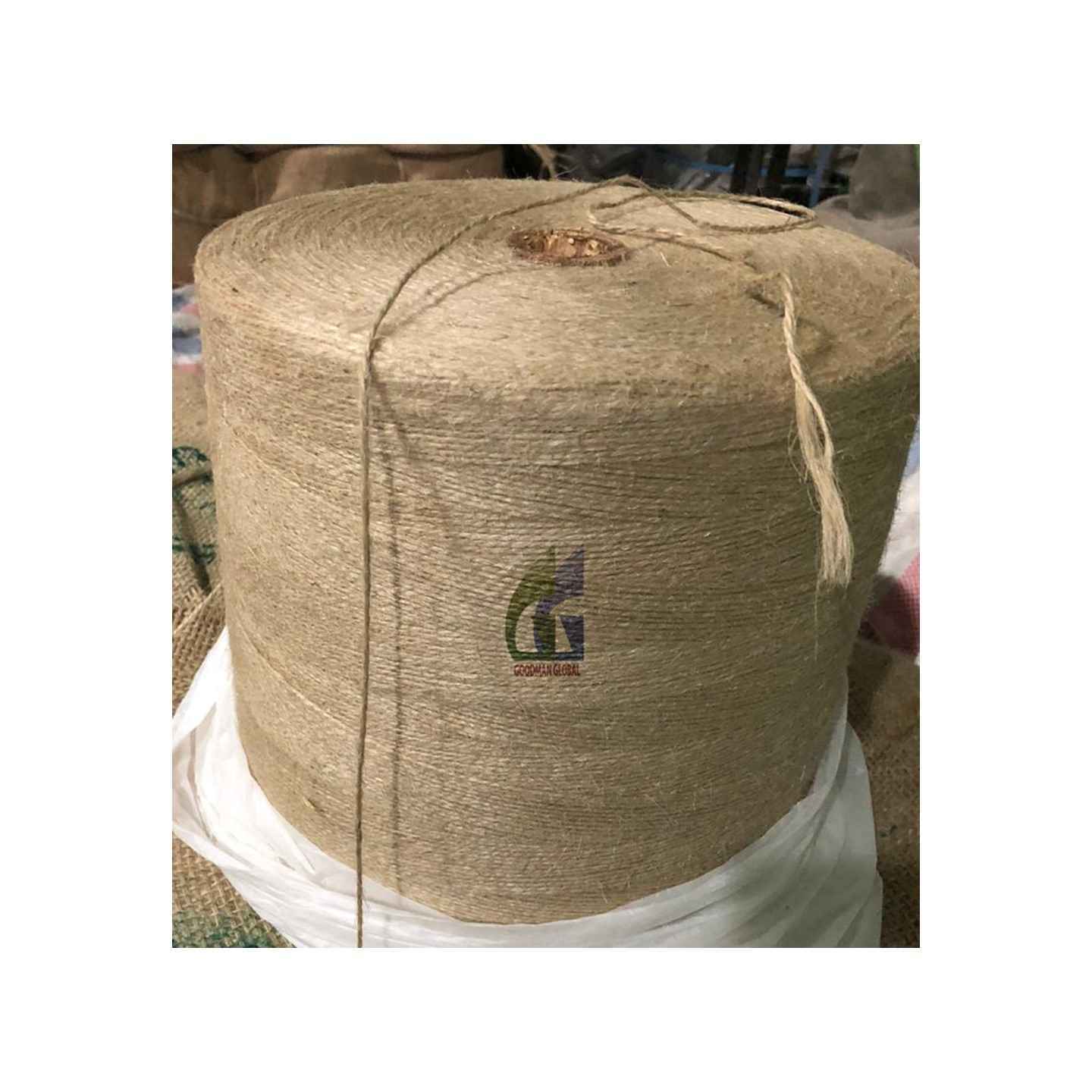 16 Lbs Jute Yarn Sacking Hessian CB quality sustainable popular natural tossa twine yarns best-seller Goodman Global Bangladesh